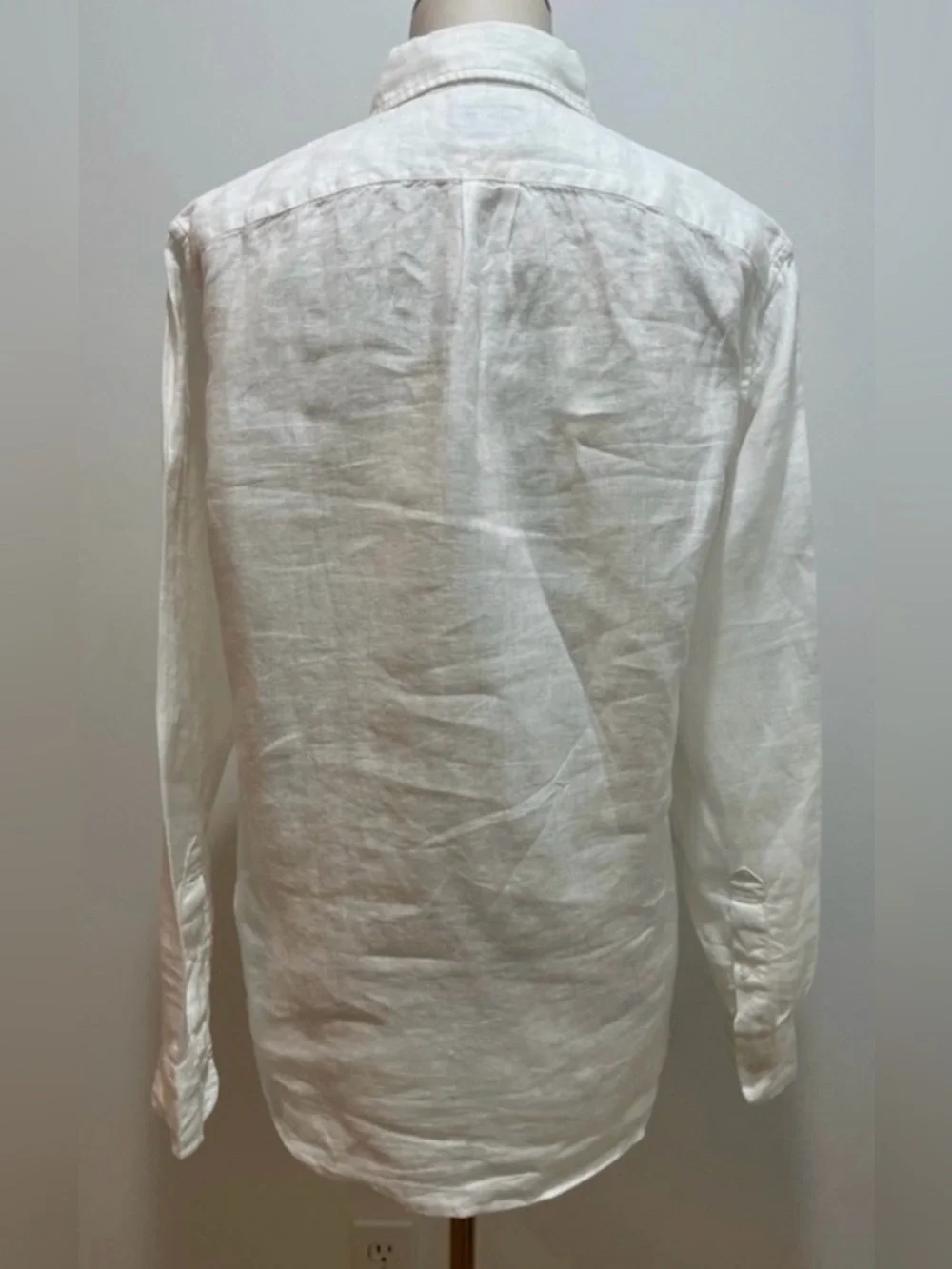 J.Crew Slim Baird McNutt Irish linen shirt in white